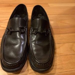 Ferragamo Black Men's Loafers Size 12D